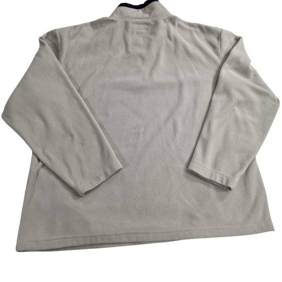 VTG FREE COUNTRY Y2K Half Zip Fleece Pullover Mock Neck Gorpcore Cozy Sweater XL - Picture 5 of 13